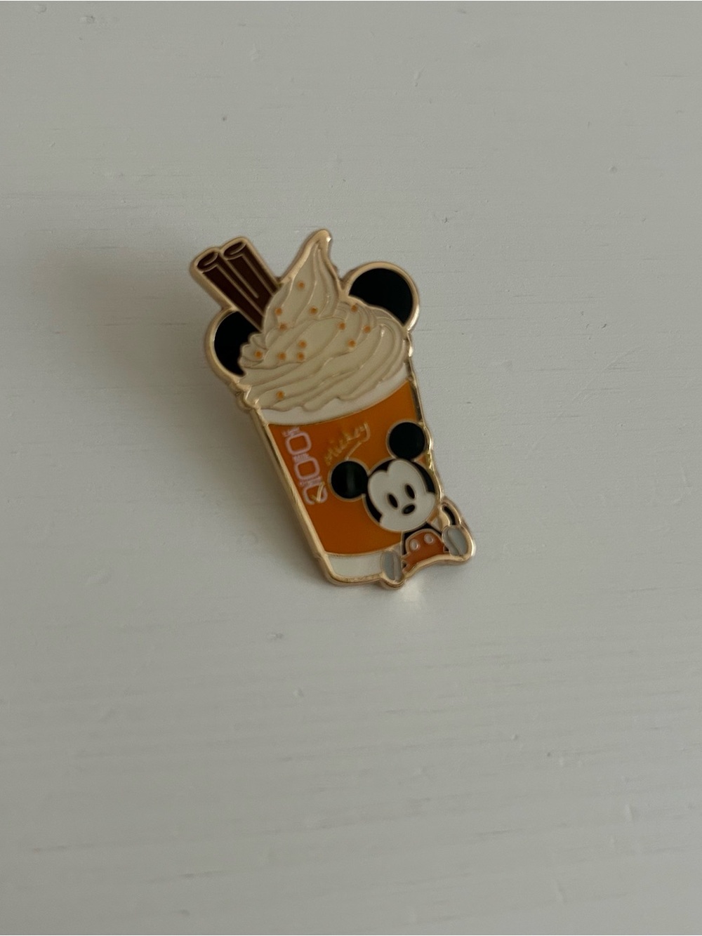 Disney Boxlunch Mickey Pumpkin Spice Latte Pin